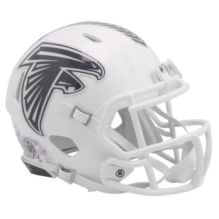 Minicasco Atlanta Falcons Speed Salute to Service 2024 Riddell