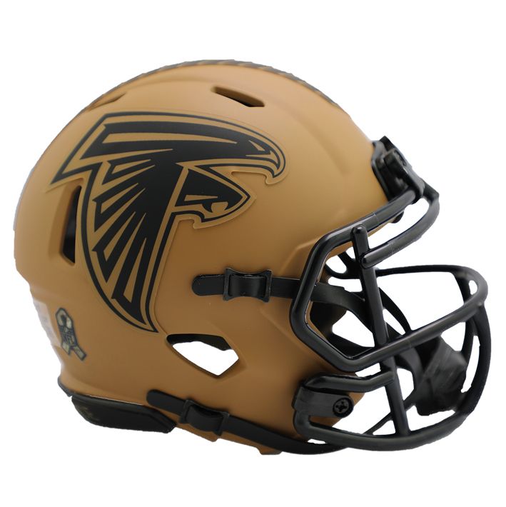 Minicasco Atlanta Falcons Speed Salute to Service 2023 Riddell
