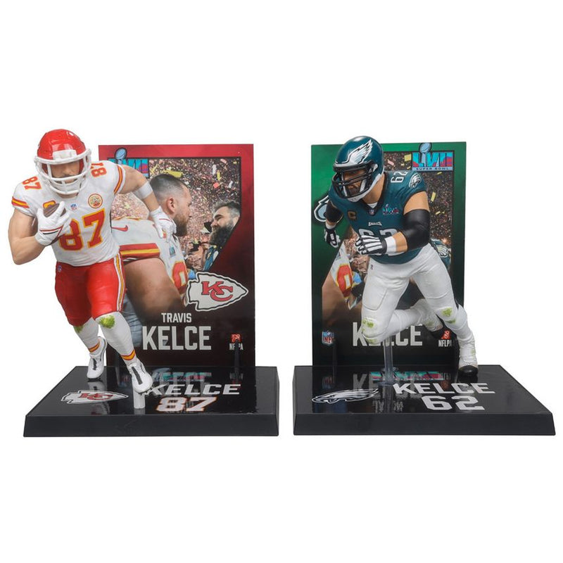 Figura Coleccionable Kansas City Chiefs Legacy Series Kelce LVII McFarlane