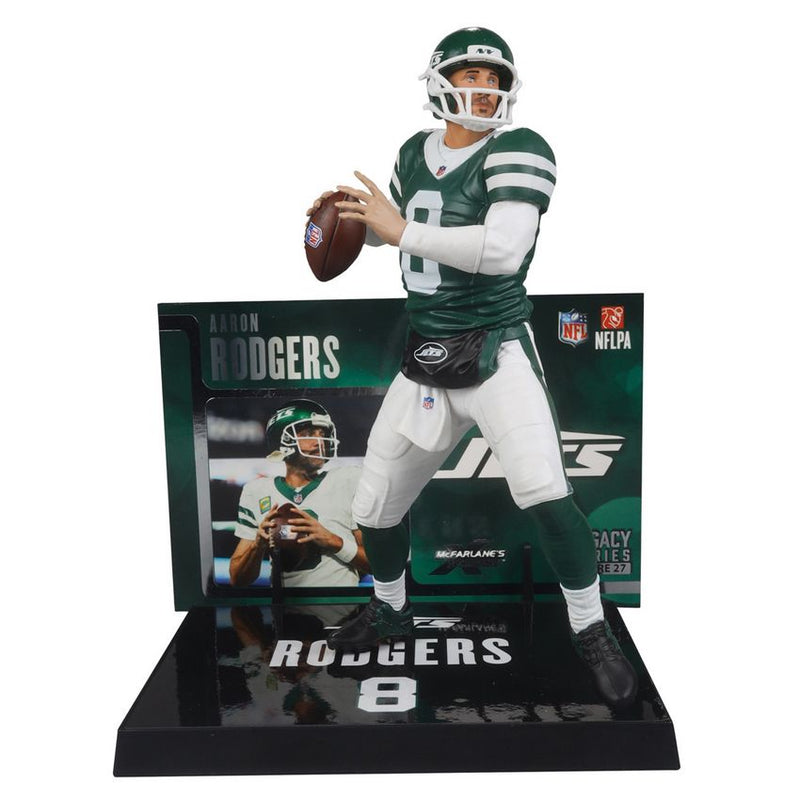 Figura Coleccionable New York Jets Legacy Series Rodgers McFarlane