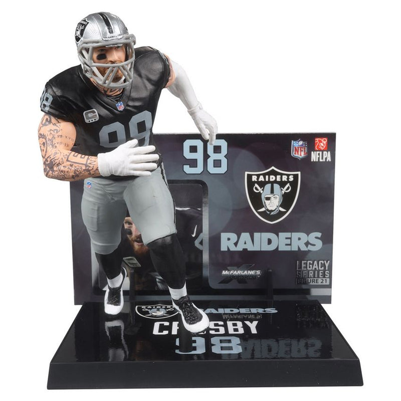 Figura Coleccionable Las Vegas Raiders Legacy Series Crosby McFarlane