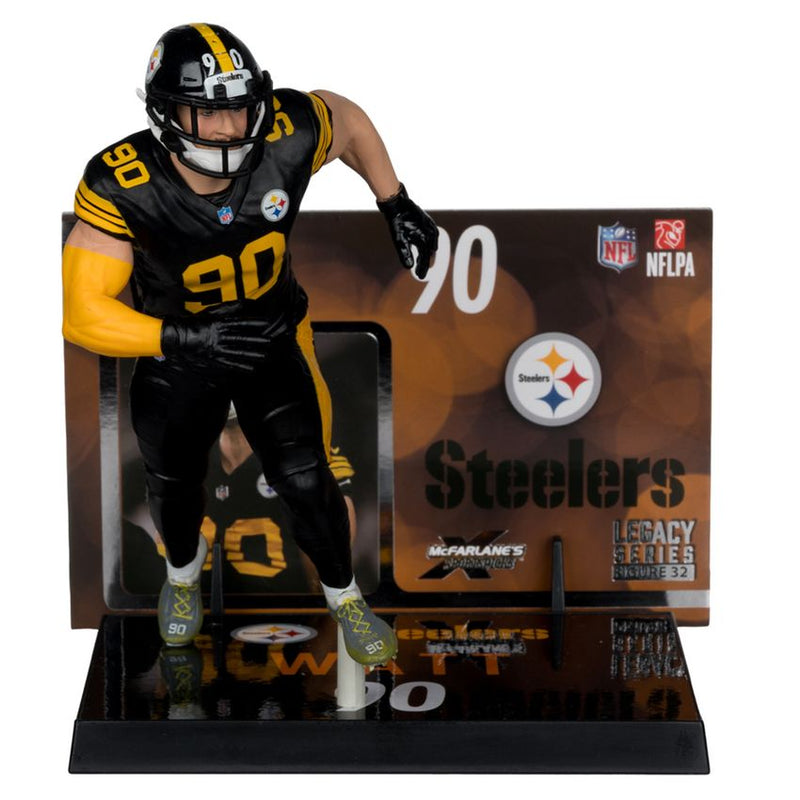 Figura Coleccionable Pittsburgh Steelers Legacy Series Watt McFarlane
