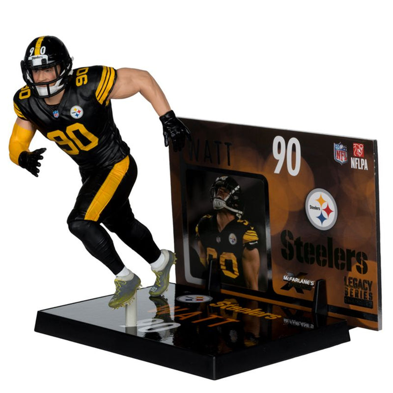 Figura Coleccionable Pittsburgh Steelers Legacy Series Watt McFarlane