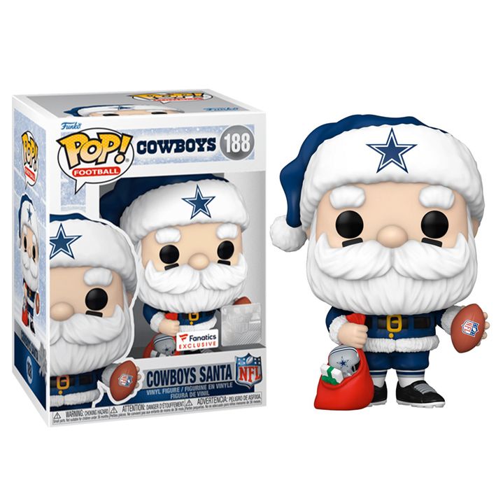 Funko Pop Dallas Cowboys Santa 188