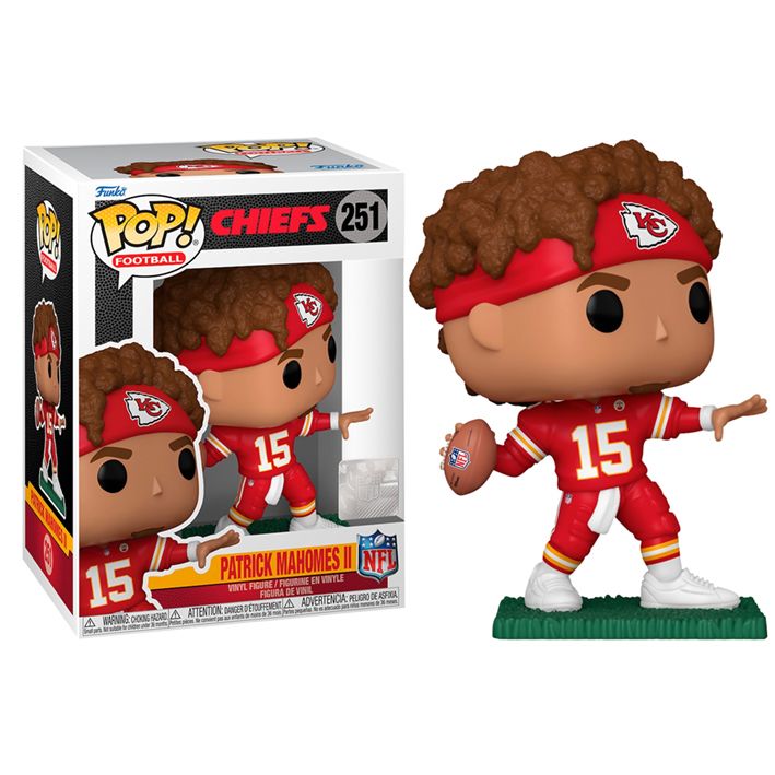 Funko Pop Kansas City Chiefs Patrick Mahomes 251