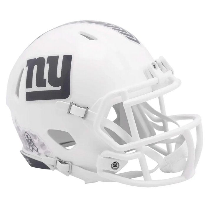 Minicasco New York Giants Speed Salute to Service 2024 Riddell