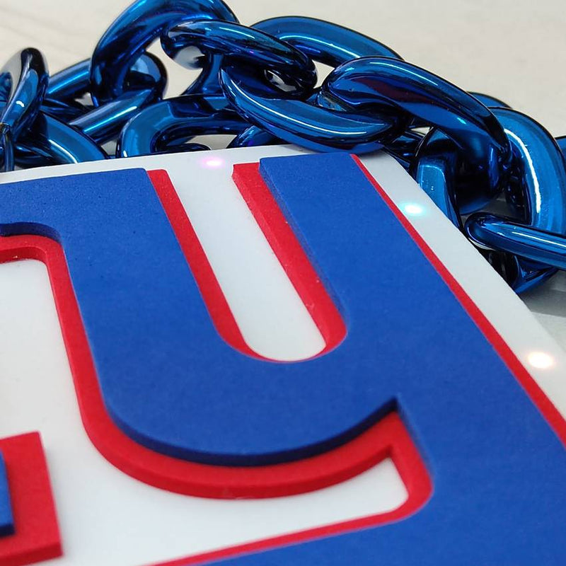Cadena New York Giants Necklace Logo With Chain Light Team Beans, L.L.C