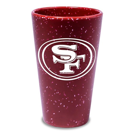 Vaso San Francisco 49ers Silicone Pint 16 oz WinCraft
