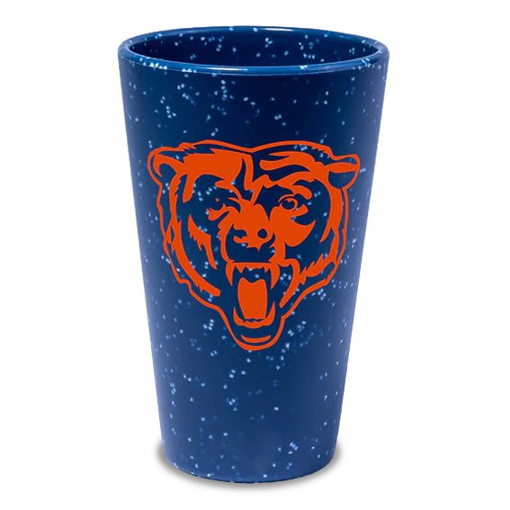 Vaso Chicago Bears Silicone Pint 16 oz WinCraft