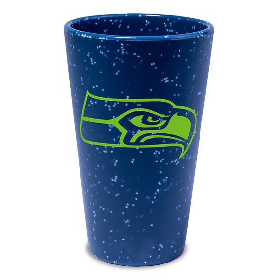 Vaso Seattle Seahawks Silicone Pint 16 oz WinCraft