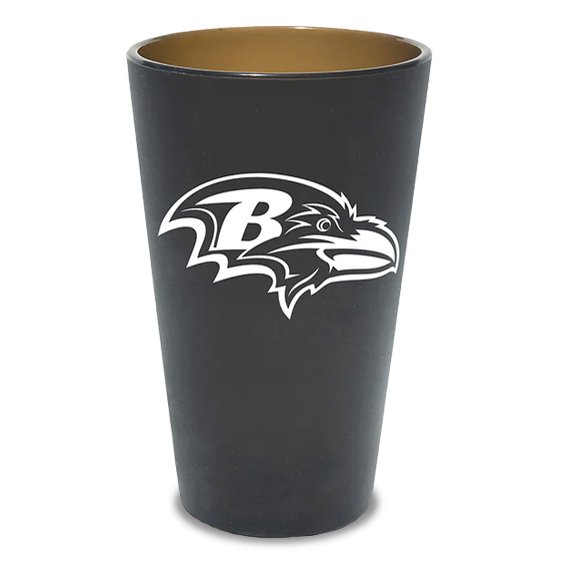 Vaso Baltimore Ravens Silicone 16 oz WinCraft