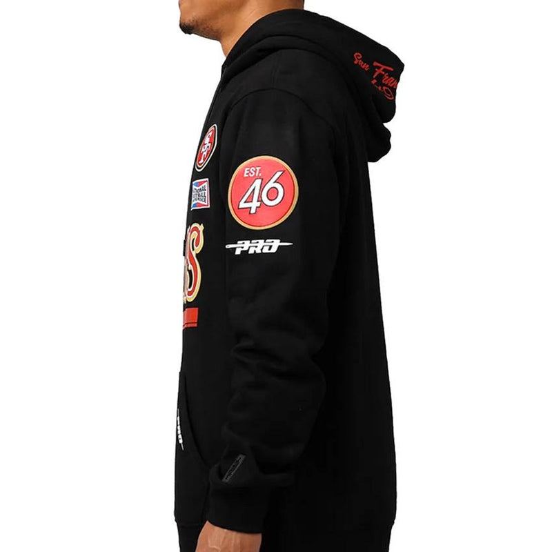 Sudadera San Francisco 49ers Fast Lane Pro Standard