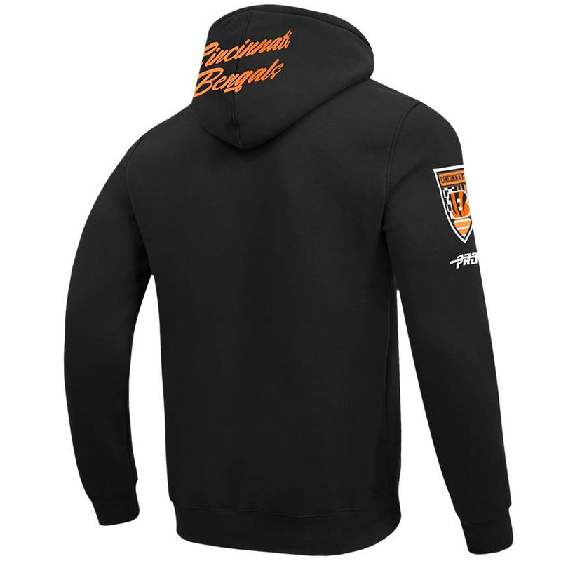 Sudadera Cincinnati Bengals Fast Lane Pro Standard Negro