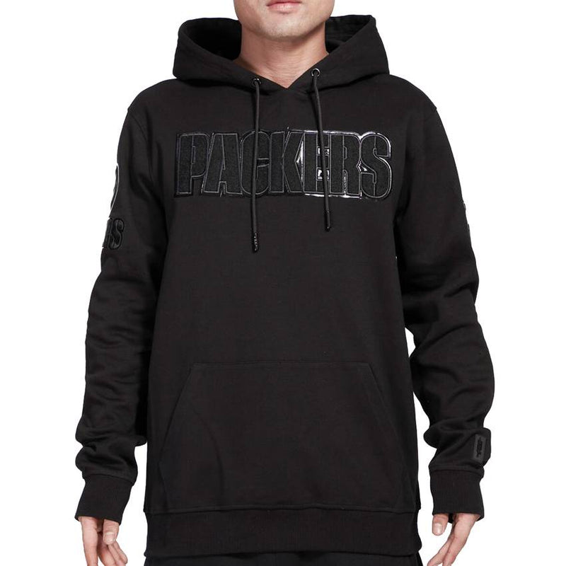 Sudadera Green Bay Packers Triple Pro Standard Negro