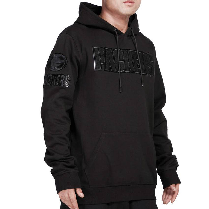 Sudadera Green Bay Packers Triple Pro Standard Negro