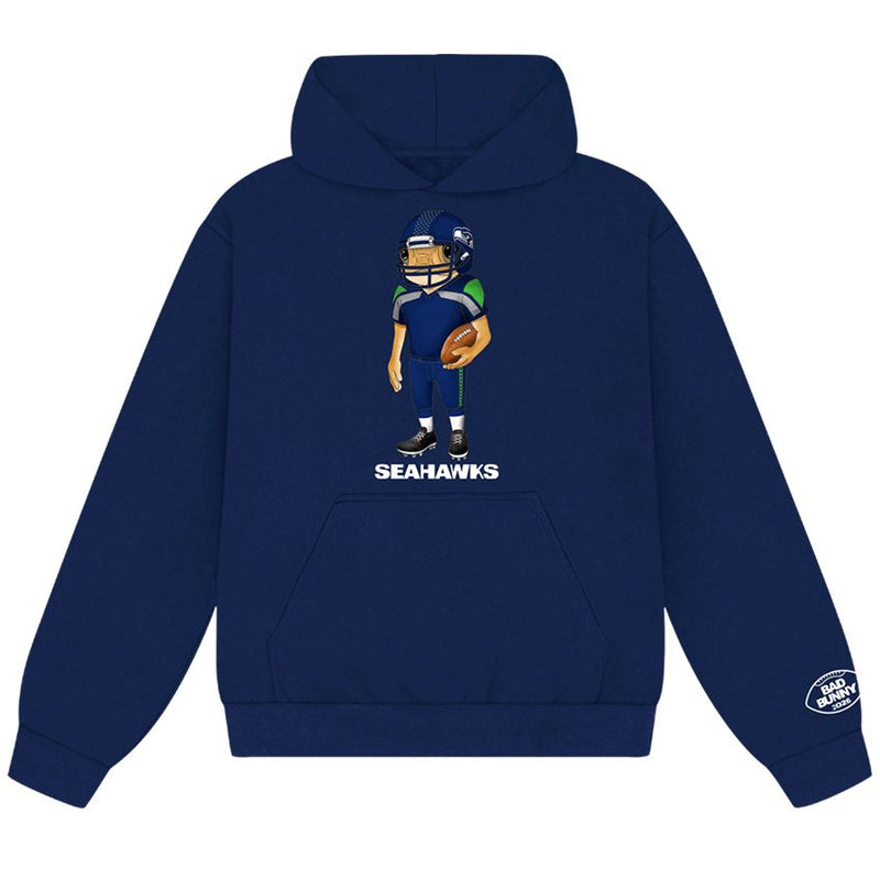 Sudadera Seattle Seahawks Concho NFL x Bad Bunny