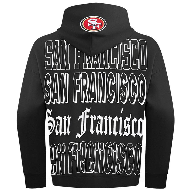 Sudadera San Francisco 49ers Billboard Pro Standard Negro