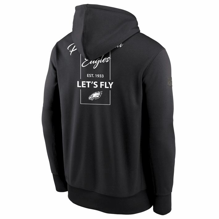 Sudadera con Capucha Philadelphia Eagles Blackwood Negro