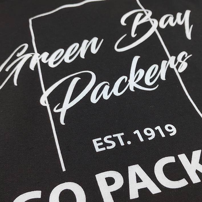Sudadera con Capucha Green Bay Packers Blackwood Negro