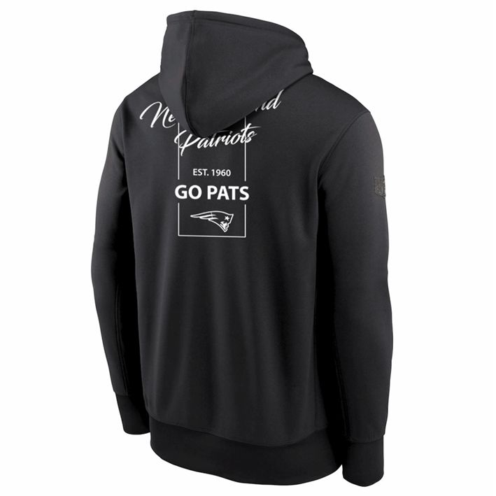 Sudadera con Capucha New England Patriots Blackwood Negro