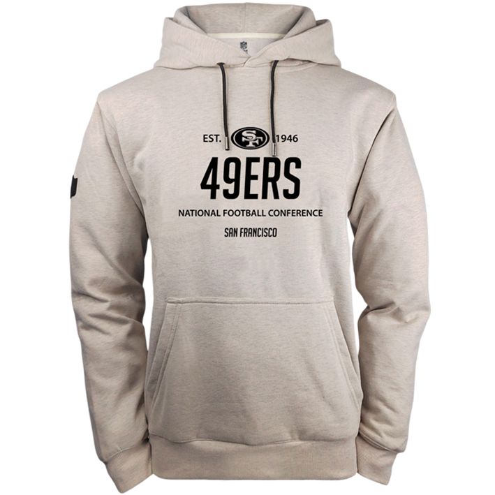 Sudadera con Capucha San Francisco 49ers Avena Beige