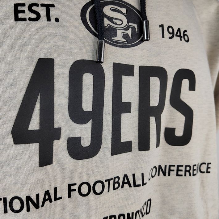 Sudadera con Capucha San Francisco 49ers Avena Beige