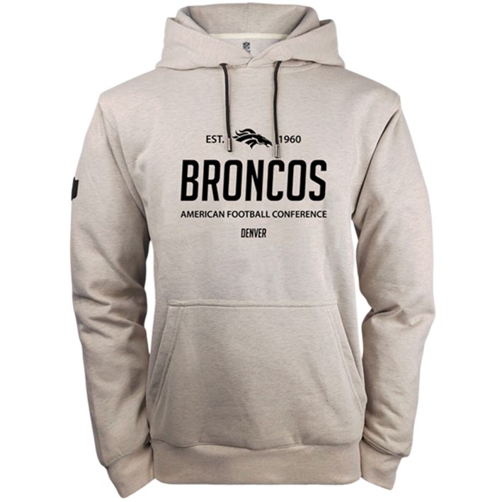 Sudadera con Capucha Denver Broncos Avena Beige