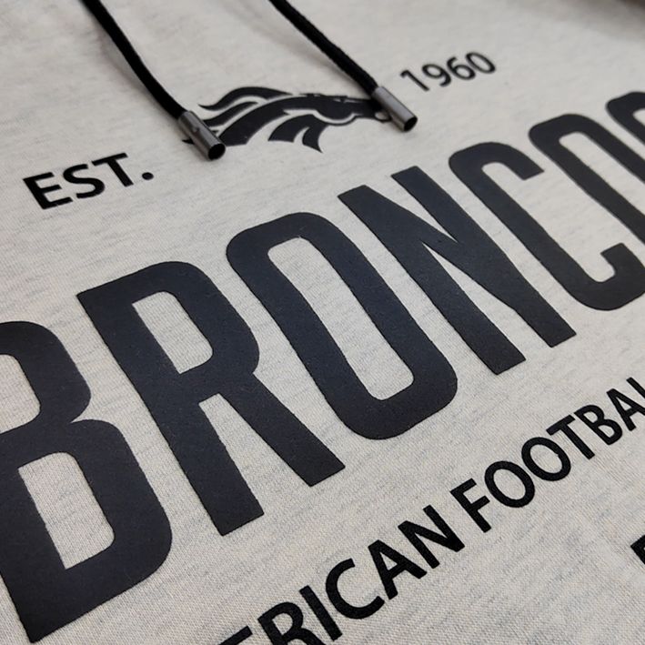 Sudadera con Capucha Denver Broncos Avena Beige