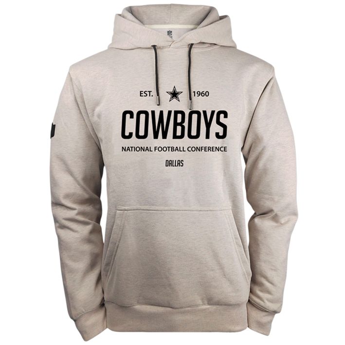Sudadera con Capucha Dallas Cowboys Avena Beige