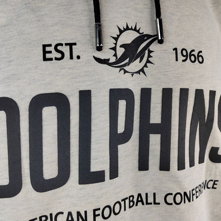 Sudadera con Capucha Miami Dolphins Avena Beige