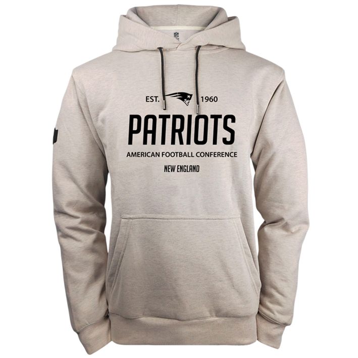 Sudadera con Capucha New England Patriots Avena Beige