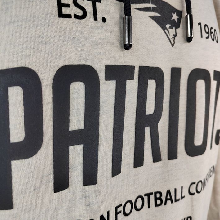 Sudadera con Capucha New England Patriots Avena Beige