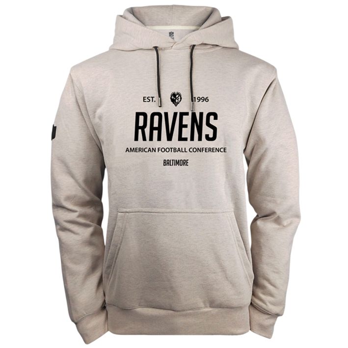 Sudadera con Capucha Baltimore Ravens Avena Beige