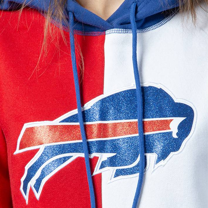 Sudadera Buffalo Bills Sideline 2023 New Era Mujer Blanco