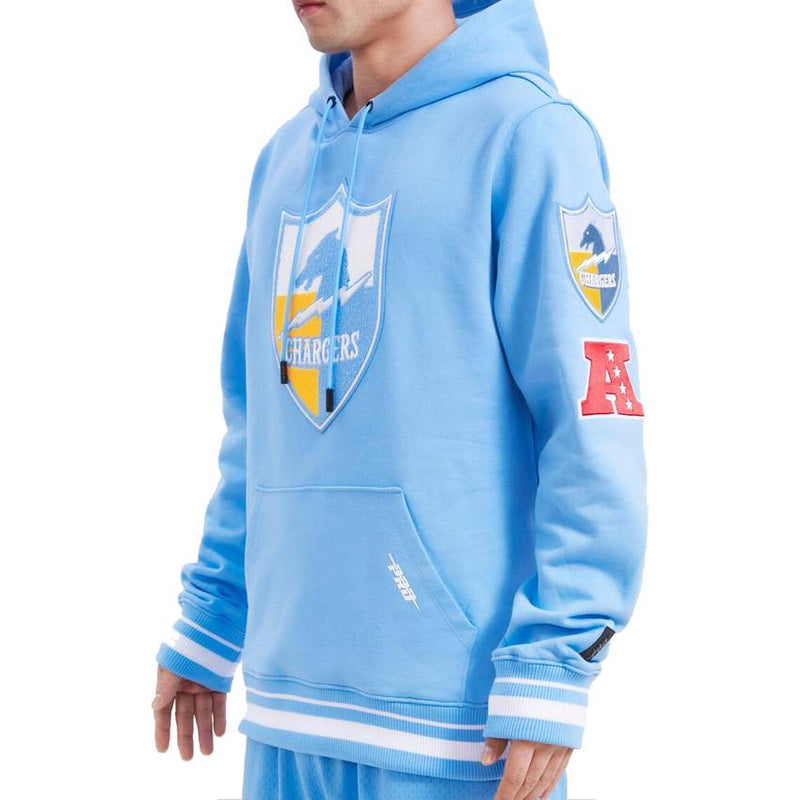 Sudadera Los Angeles Chargers Classic Retro Pro Standard Azul