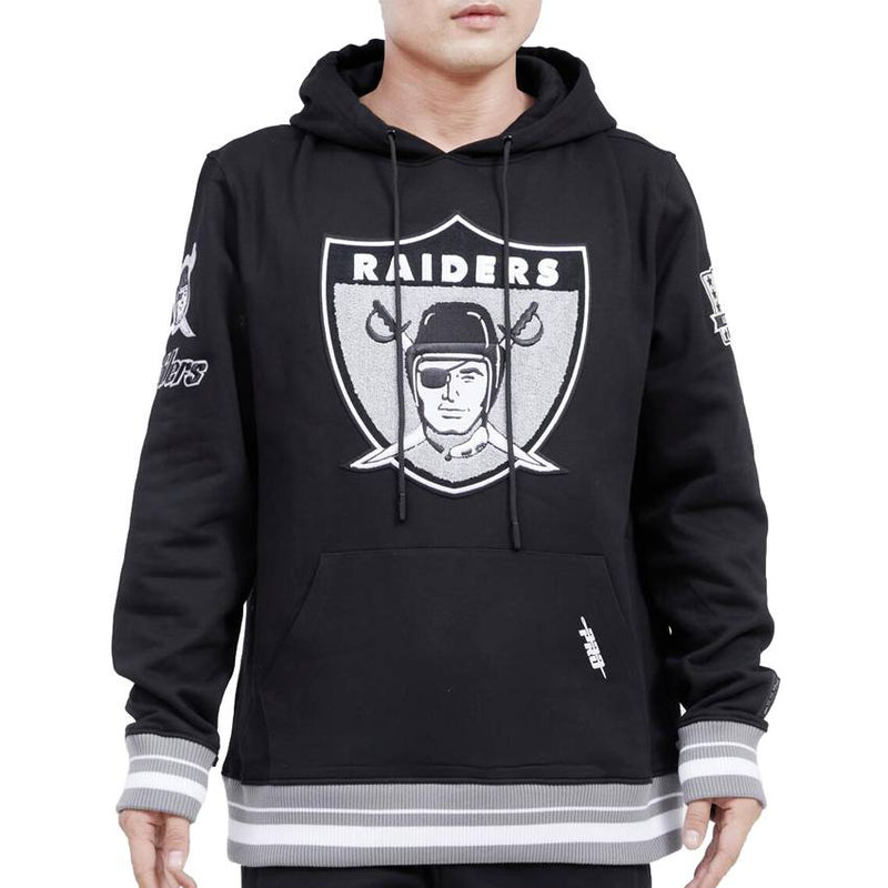 Sudadera Las Vegas Raiders Classic Retro Pro Standard Negro