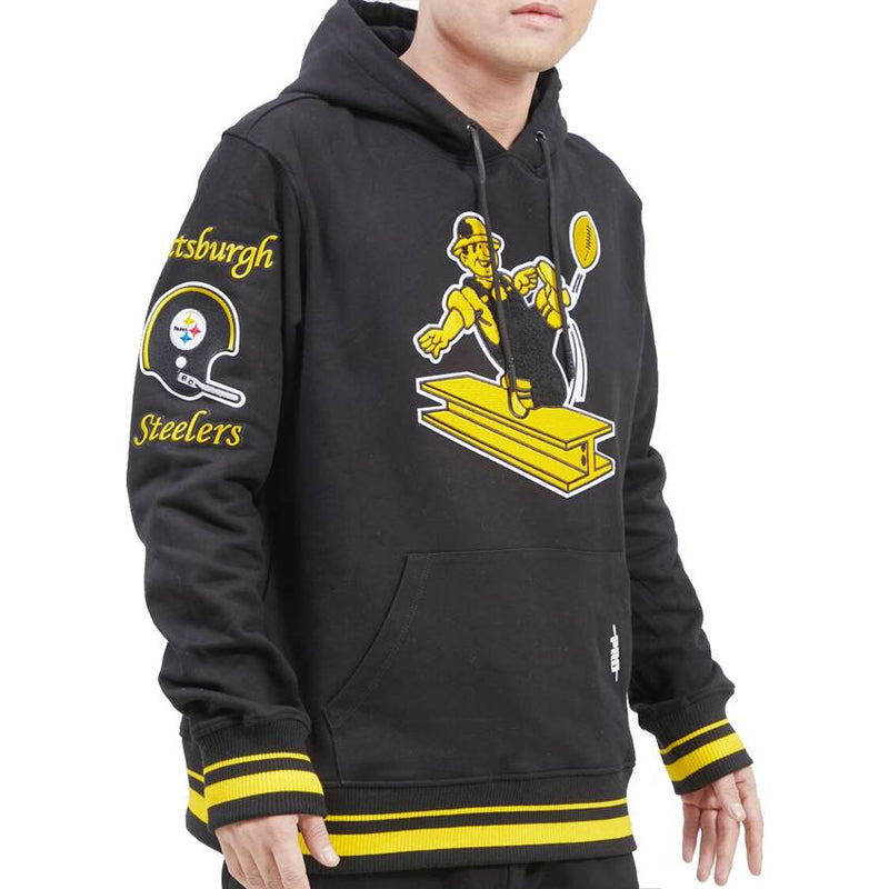Sudadera Pittsburgh Steelers Retro Pro Standard Negro