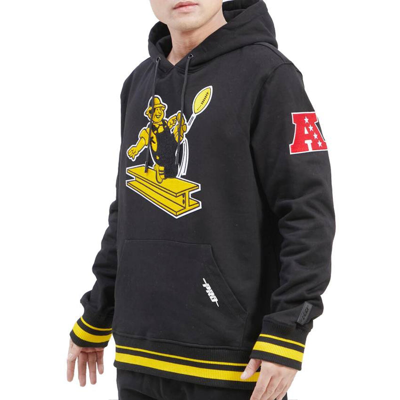 Sudadera Pittsburgh Steelers Retro Pro Standard Negro