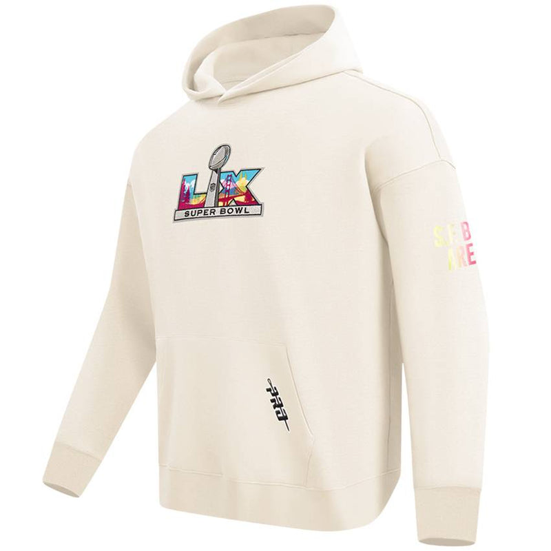 Sudadera Super Bowl LX Eggshell Pro Standard