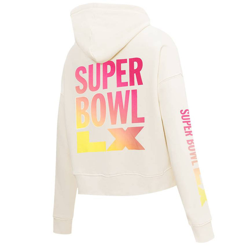 Sudadera Super Bowl LX Eggshell Pro Standard Mujer