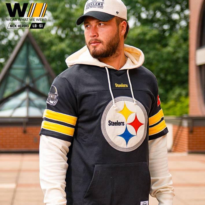 Sudadera Pittsburgh Steelers Split Zone 47 Brand