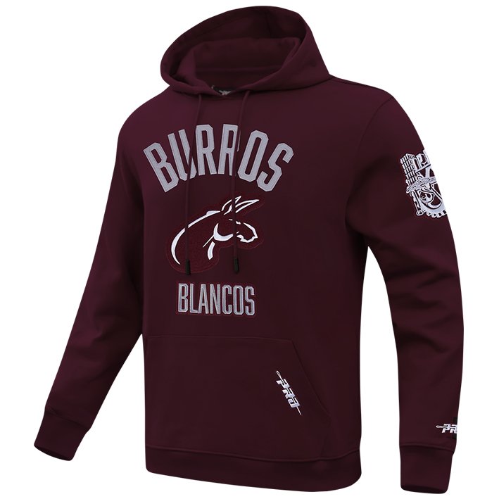 Sudadera IPN Flc Burros Blancos Pro Standard Blanco