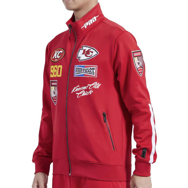 Chamarra Kansas City Chiefs Fast Lane Pro Standard