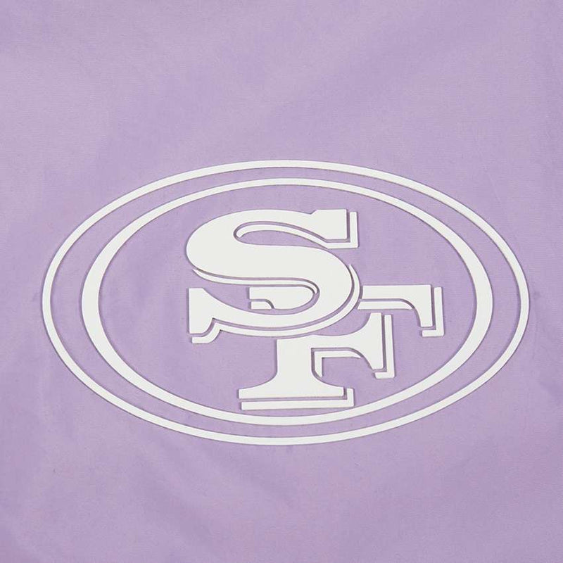 Chamarra San Francisco 49ers Hologram Zip Pro Standard Mujer