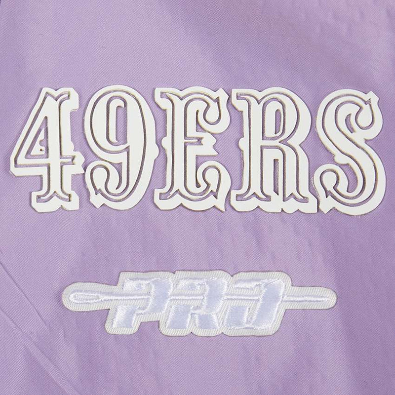 Chamarra San Francisco 49ers Hologram Zip Pro Standard Mujer