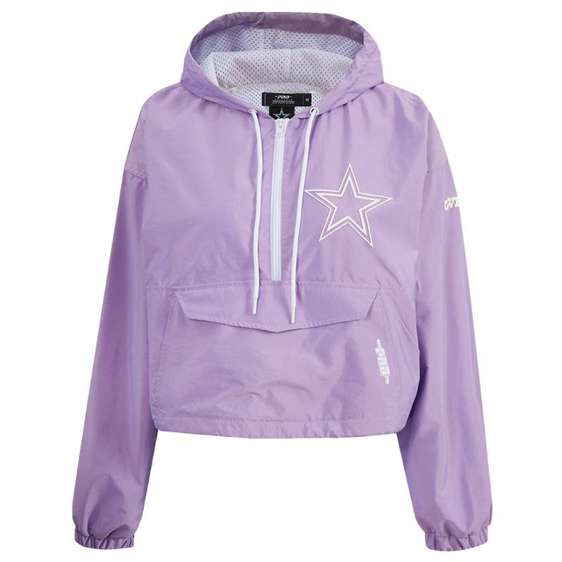 Chamarra Dallas Cowboys Hologram Zip Pro Standard Mujer