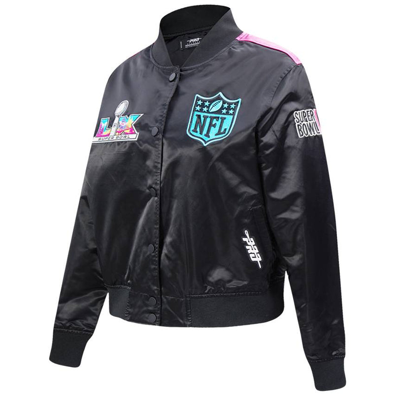 Chamarra Super Bowl LX Pro Standard Mujer Negro