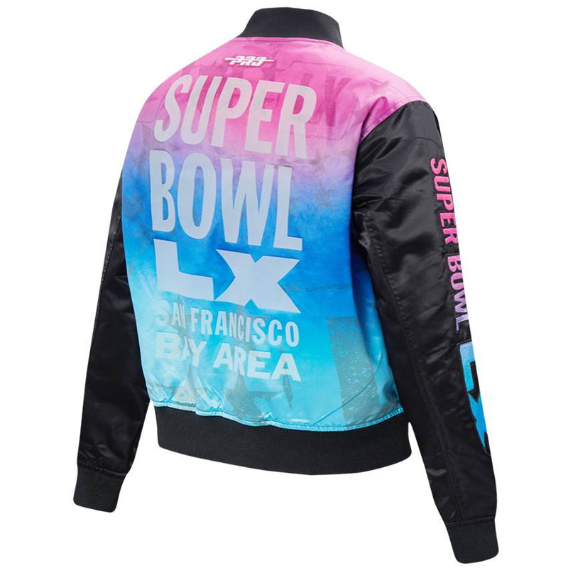 Chamarra Super Bowl LX Pro Standard Mujer Negro