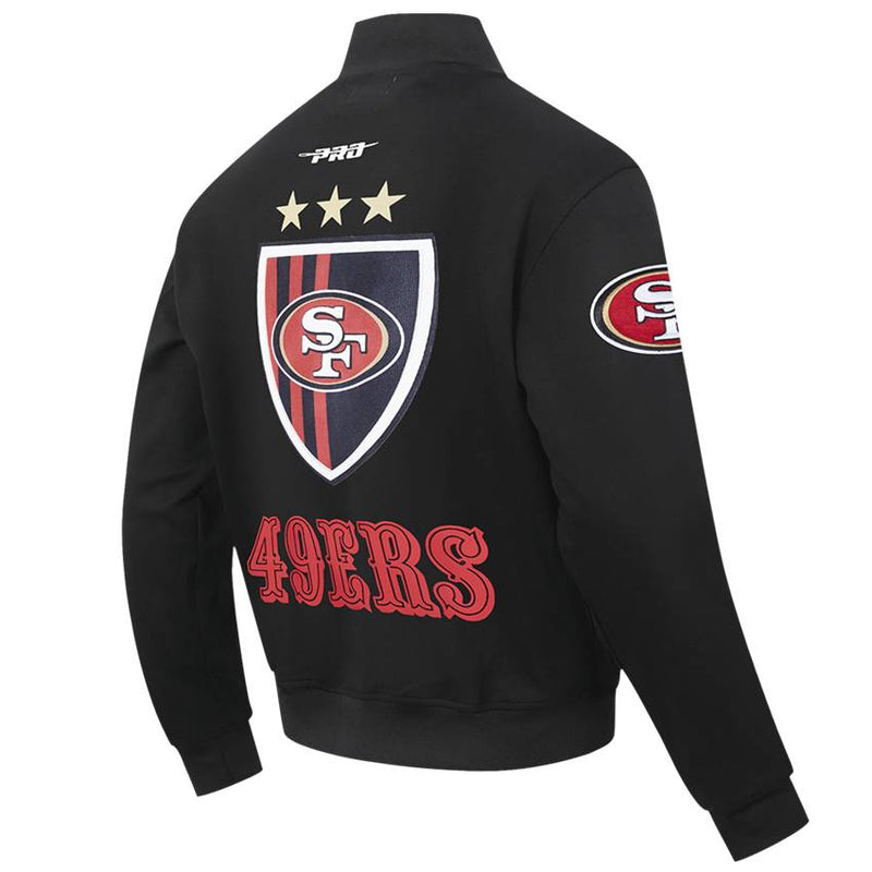 Chamarra San Francisco 49ers Ultras Dbl Pro Standard Negro