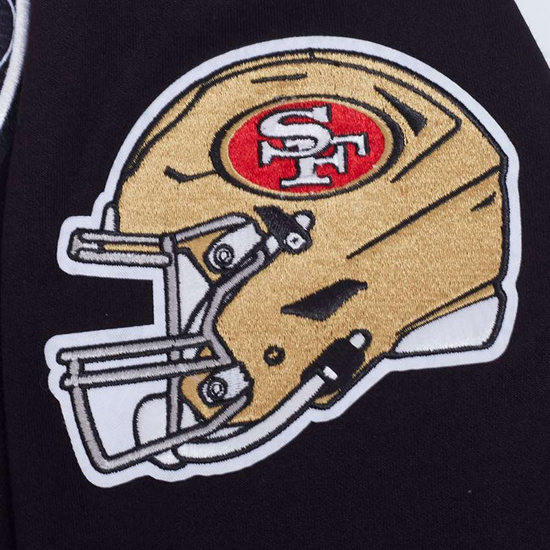 Chamarra San Francisco 49ers Ultras Dbl Pro Standard Negro